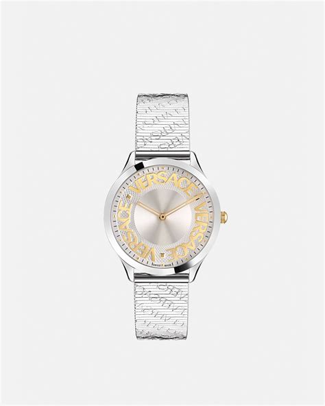 versace halo|Versace Logo Halo Watch for Women .